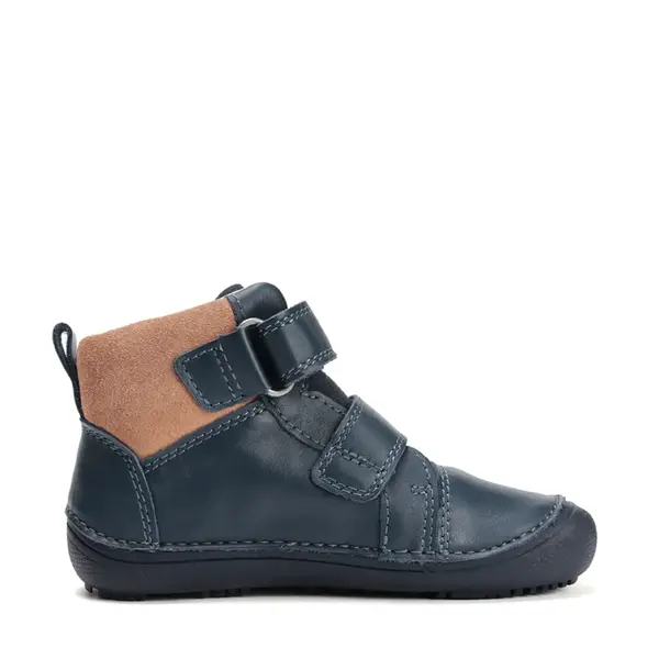 Ghete Barefoot D.D Step, piele naturala, talpa flexibila, bleumarin_A063-52570AM-30_Pebebe