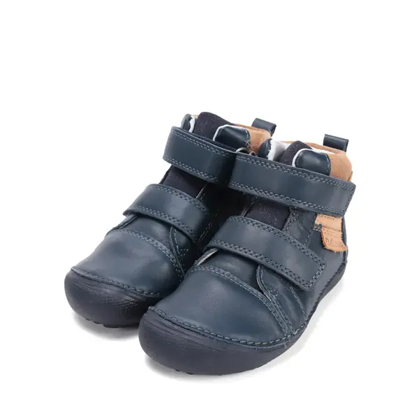 Ghete Barefoot D.D Step, piele naturala, talpa flexibila, bleumarin_A063-52570AM-30_Pebebe