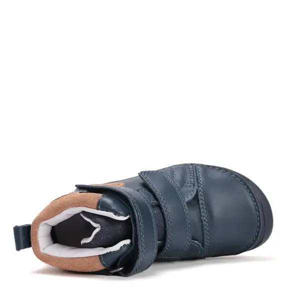 Ghete Barefoot D.D Step, piele naturala, talpa flexibila, bleumarin_A063-52570AM-30_Pebebe