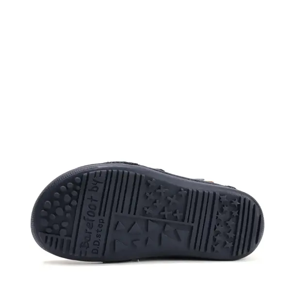 Ghete Barefoot D.D Step, piele naturala, talpa flexibila, bleumarin_A063-52570AM-30_Pebebe