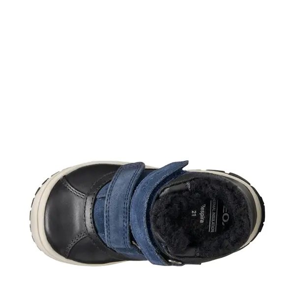 Ghete impermeabile Geox baieti, captuseala din lana si brant termic, bleumarin cu negru, Omar_B462DC-04322-C4429-21_Pebebe