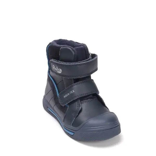 Ghete cu supinatie Ponte20 baieti, impermeabile, piele naturala, captuseala textila, bleumarin_DA06-5-2883-22_Pebebe