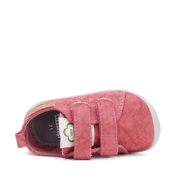 Pantofi copii de interior din material textil, barefoot, talpa flexibila, roz, D.D Step_C086-42881BM-26_Pebebe