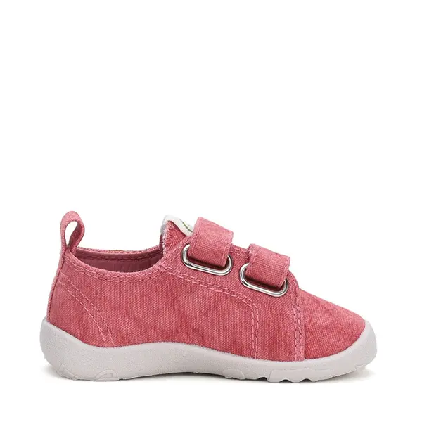 Pantofi copii de interior din material textil, barefoot, talpa flexibila, roz, D.D Step_C086-42881BM-26_Pebebe