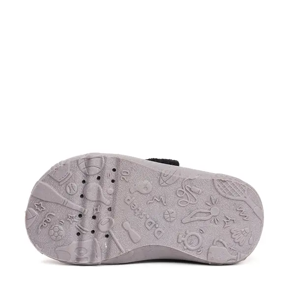 Pantofi copii de interior din material textil, barefoot, talpa flexibila, roz cu imprimeu, D.D Step_C086-52496AM-27_Pebebe
