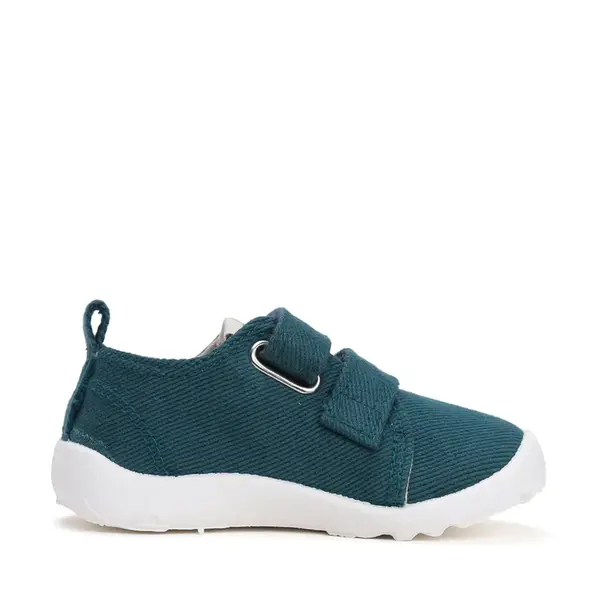 Pantofi copii de interior din material textil, barefoot, talpa flexibila, verde, D.D Step_C086-52426AM-30_Pebebe