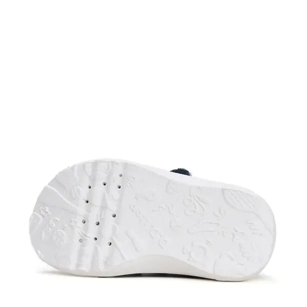 Pantofi copii de interior din material textil, barefoot, talpa flexibila, verde, D.D Step_C086-52426AM-30_Pebebe