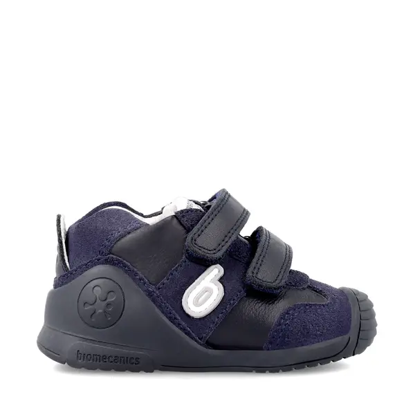 Pantofi copii, piele naturala, Biogateo Sport, bleumarin, Biomecanics_221002-A089-18_Pebebe