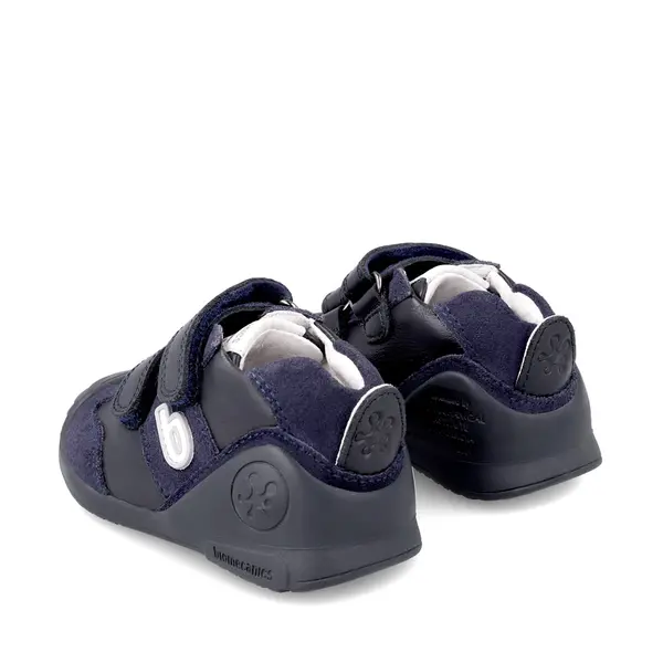 Pantofi copii, piele naturala, Biogateo Sport, bleumarin, Biomecanics_221002-A089-18_Pebebe