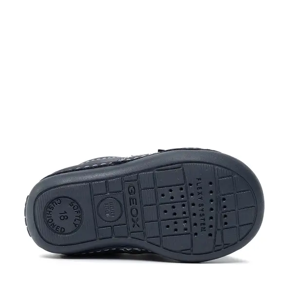 Pantofi primii pasi Geox, piele naturala, talpa flexibila, Tutim bleumarin_B9439A-00032-C4064-19_Pebebe