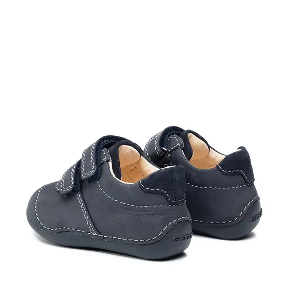 Pantofi primii pasi Geox, piele naturala, talpa flexibila, Tutim bleumarin_B9439A-00032-C4064-19_Pebebe