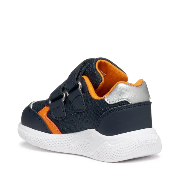 Pantofi sport Geox baieti, material textil, talpa flexibila, Sprintye, bleumarin_B564UC-0BC14-C0659-21_Pebebe