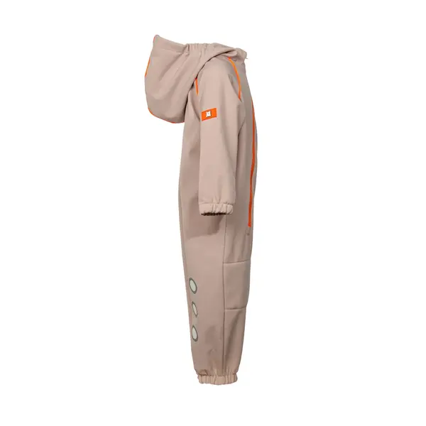 Salopeta softshell roz deschis fete – impermeabila, rezistentă la vant | YLIR_5000219000032_Pebebe
