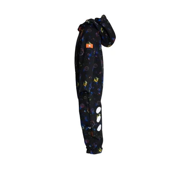 Salopeta softshell copii, bleumarin print univers – impermeabila, rezistentă la vant | YLIR_5000219000902_Pebebe