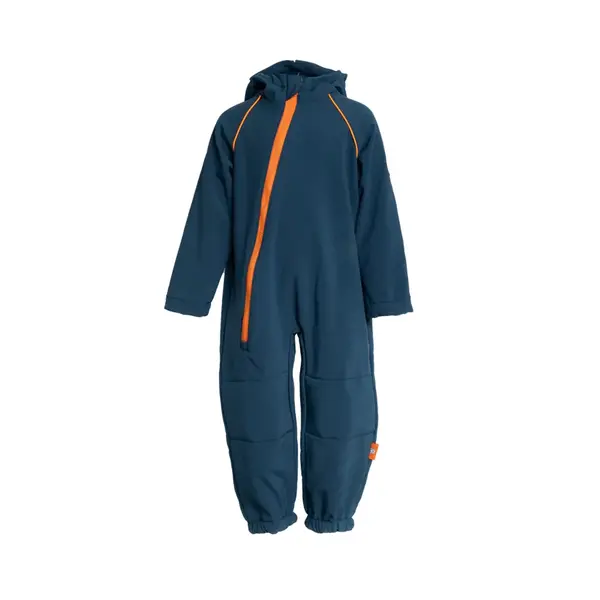 Salopeta softshell copii, culoare petrol – impermeabila, rezistentă la vant | YLIR_5000219000896_Pebebe