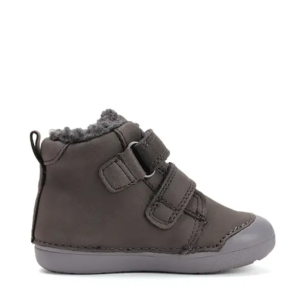 Ghete D.D.Step baieti, piele naturala, imblanite, khaki, dinozaur_W066-52525B-20_Pebebe