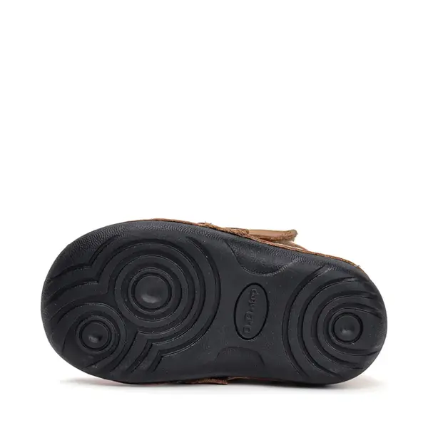 Ghete D.D Step baieti, piele naturala, talpa flexibila, imblanite, maro cu avioane_W015-52347B-20_Pebebe