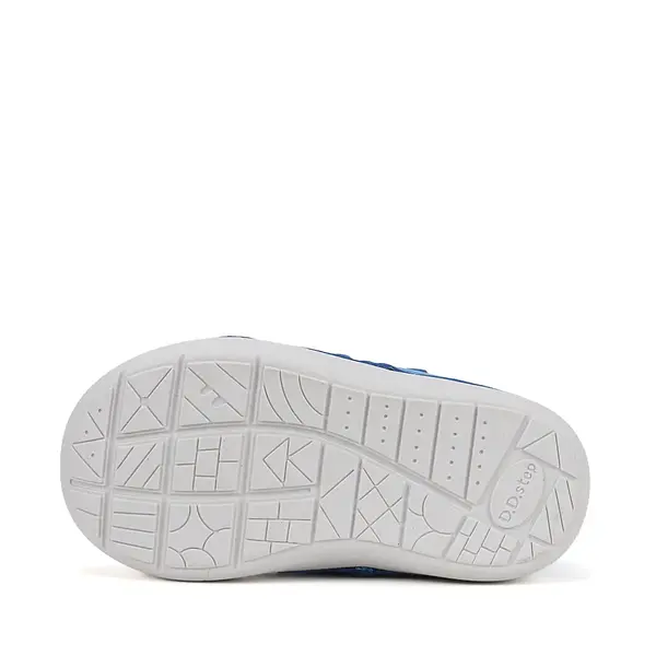 Pantofi D.D. Step baieți, piele naturala, primii pași, talpa felxibilă, albastru, design elefant_S066-61158A-21_Pebebe