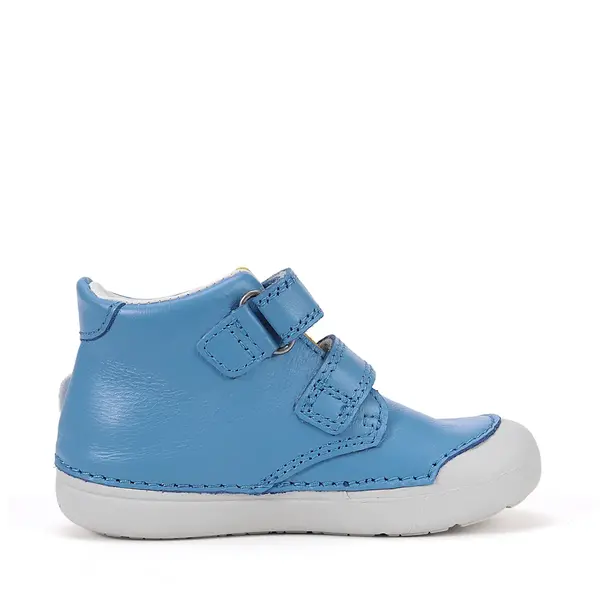 Pantofi D.D. Step baieți, piele naturala, primii pași, talpa felxibilă, albastru, design elefant_S066-61158A-21_Pebebe