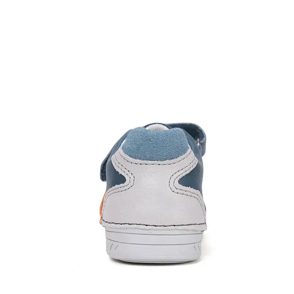 Pantofi D.D Step baieti, piele naturala, talpă flexibilă bleumarin_S040-61252AM-25_Pebebe