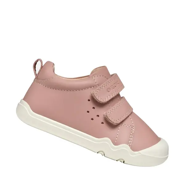 Pantofi Geox fete, Barefoot, piele naturala, Steppieup, roz_B4663A-00085-C8011-23_Pebebe