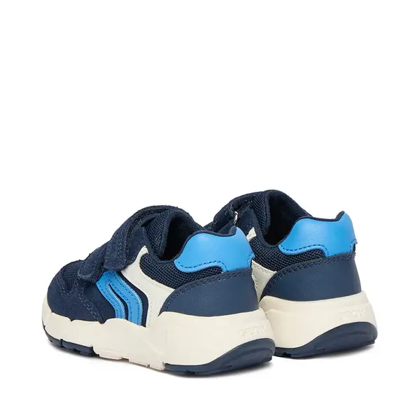 Pantofi Geox baieti, piele naturala, brant antibacterian, Flexyper mini, bleumarin_B656GC-01422-CF44D-22_Pebebe