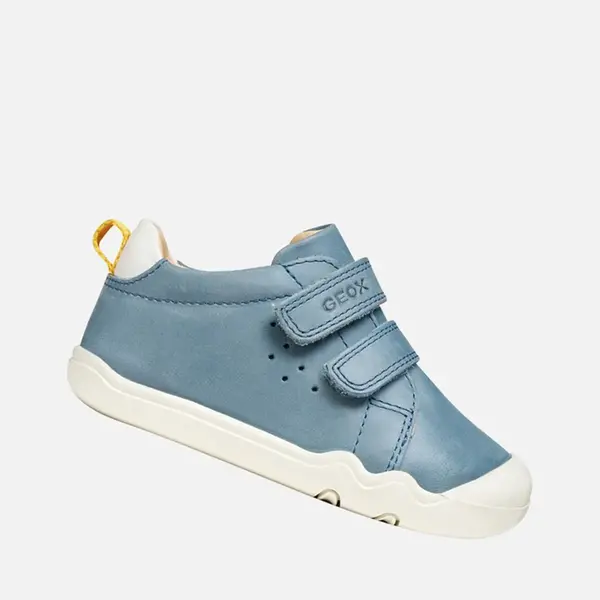 Pantofi Geox baieti, Barefoot, piele naturala, Steppieup, albastru_B465WA-000CL-C4017-27_Pebebe