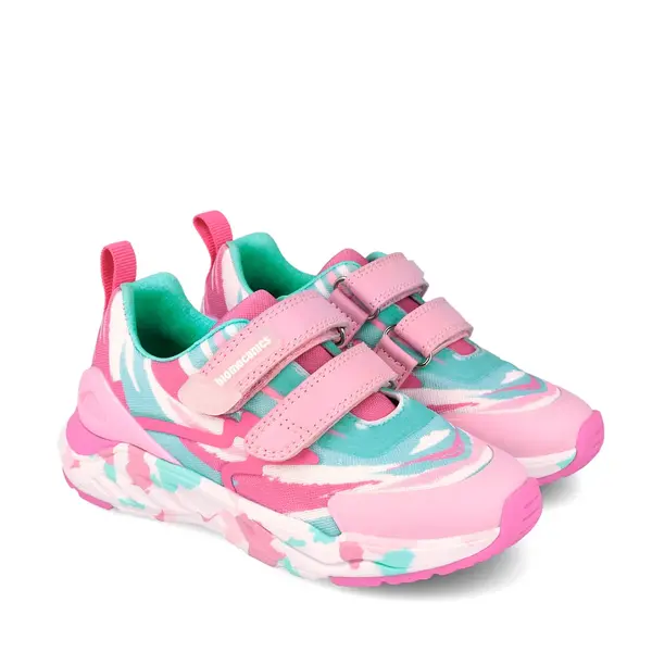 Adidași Biomecanics Bioevolution Runner pentru Copii – Roz cu Velcro_262271-B032-25_Pebebe