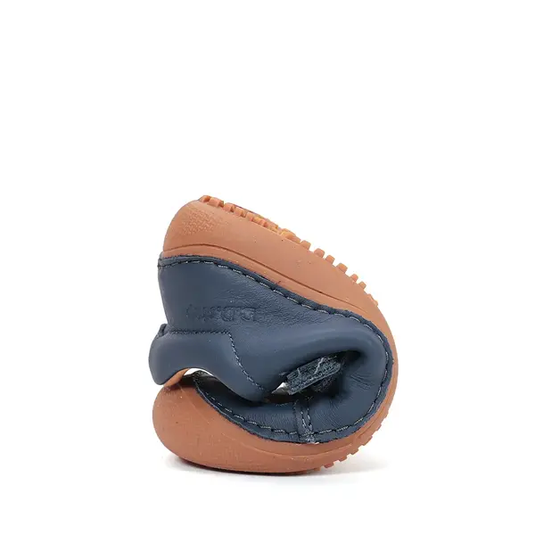 Pantofi barefoot D.D.Step, băieți, piele naturală, talpa flexibila, bleumarin_S063-61983M-30_Pebebe