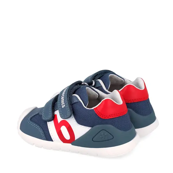 Pantofi Sport Biomecanics, Băieței, Biogateo Casual , Piele și material Textil – Albastru Navy_262121-A556-20_Pebebe