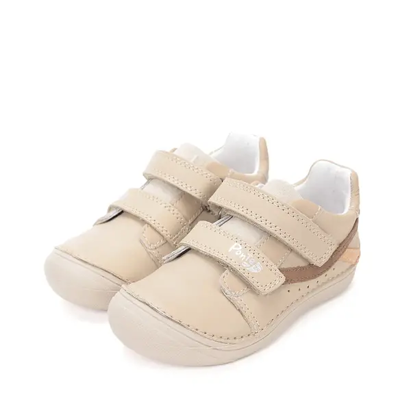 Pantofi cu supinatie Ponte20, piele naturala, crem_DA03-6-1547M-28_Pebebe