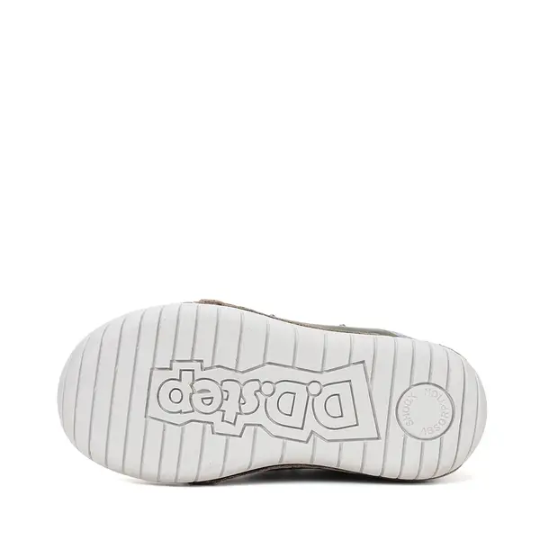 Pantofi D.D Step baieti, piele naturala, talpă flexibilă, LED, verde smarald_S050-61691BM-25_Pebebe