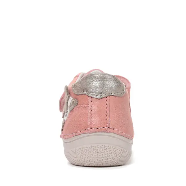 Pantofi D.D Step Fete, piele naturală, captuseală din piele, talpă flexibilă, roz, cu pisicuța_S082-61703C-20_Pebebe