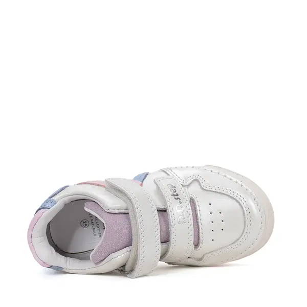Pantofi D.D Step fete, piele naturala, talpă flexibilă alb_S040-61252DM-26_Pebebe
