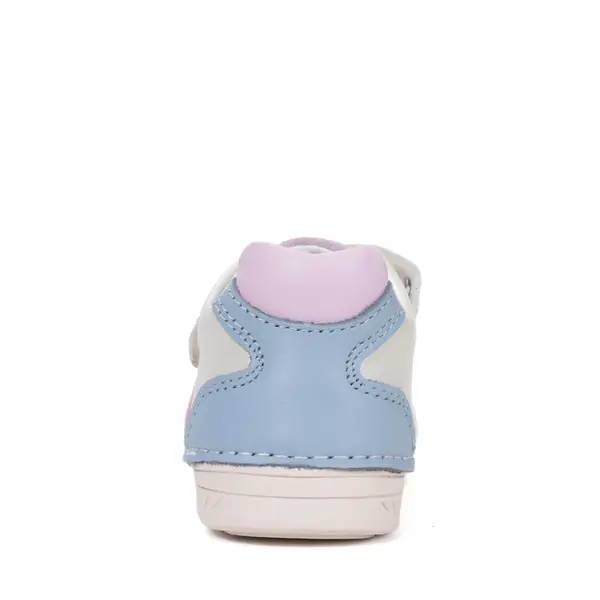 Pantofi D.D Step fete, piele naturala, talpă flexibilă alb_S040-61252DM-26_Pebebe