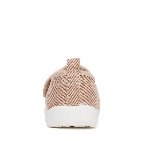 Pantofi de interior pentru copii, decupati, material textil, talpa flexibila, crem, D.D Step_C086-61730CM-27_Pebebe