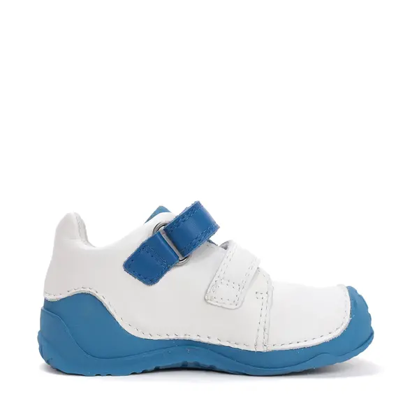 Pantofi din piele naturala cu supinatie pentru băieți, Ponte20, alb_DA03-6-1956-22_Pebebe