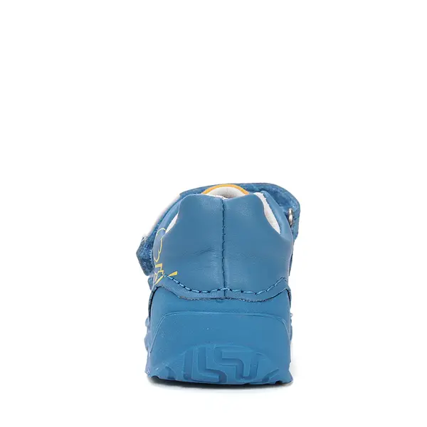 Pantofi din piele naturala cu supinatie pentru băieți, Ponte20, albastru_DA03-6-1956A-23_Pebebe