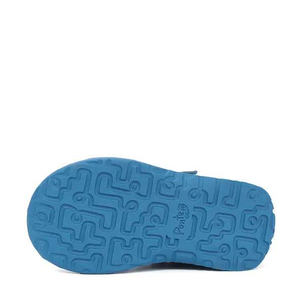 Pantofi din piele naturala cu supinatie pentru băieți, Ponte20, albastru_DA03-6-1956A-23_Pebebe