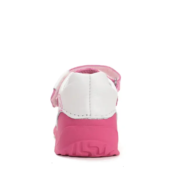 Pantofi din piele naturala cu supinatie pentru fete, Ponte20, alb_DA03-6-1692-23_Pebebe