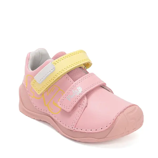 Pantofi din piele naturala cu supinatie pentru fete, Ponte20, roz_DA03-6-1692A-24_Pebebe