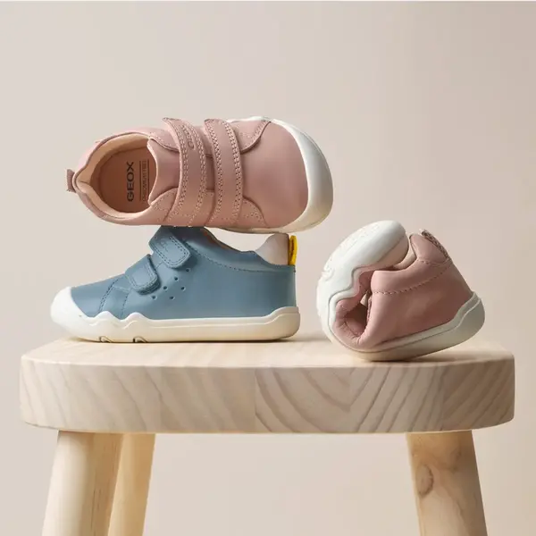 Pantofi Geox baieti, Barefoot, piele naturala, Steppieup, albastru_B465WA-000CL-C4017-27_Pebebe