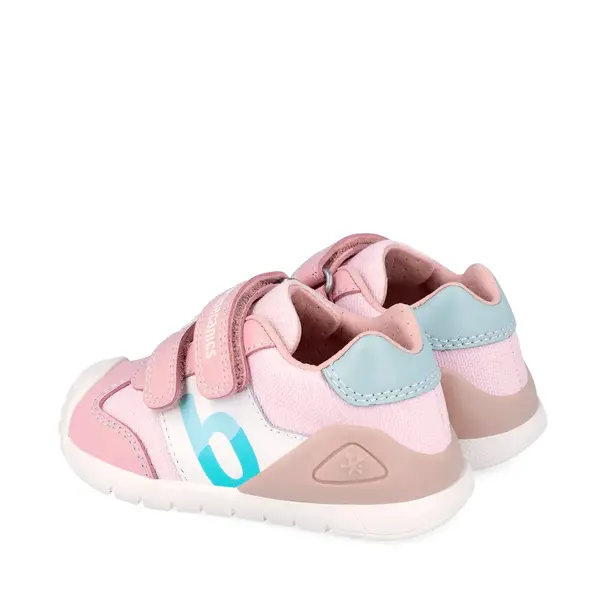 Pantofi Sport Biomecanics, Fete, Biogateo Casual , Piele și material Textil – Roz pal_262121-C032-23_Pebebe