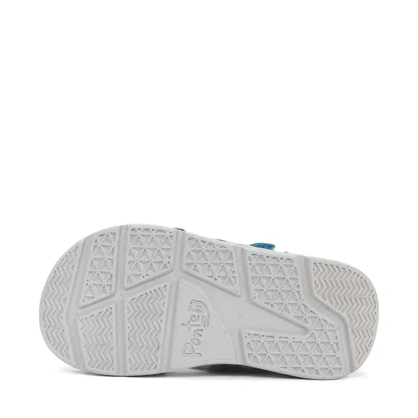 Sandale cu supinatie, Ponte20, piele naturala, albastru design cu ursulet_DA05-6-1256A-22_Pebebe