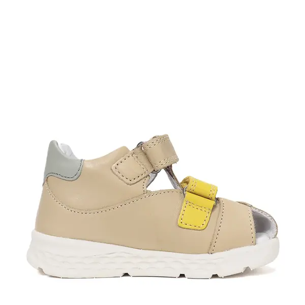 Sandale cu supinatie, piele naturala, crem, Ponte20_DA05-6-1808A-23_Pebebe