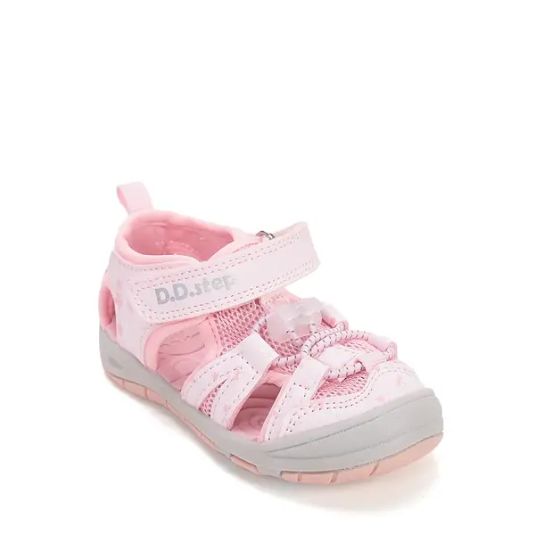 Sandale D.D Step fete cu uscare rapidă, material textil, roz_G065-61146CM-31_Pebebe