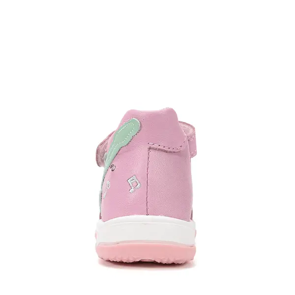 Sandale D.D. Step fete, piele naturală, LED, roz, design cu chitara,_G064-61965A-24_Pebebe