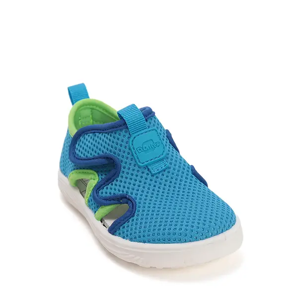 Pantofi barefoot baieti, material textil, uscare rapida, talpa flexibila, albastru, D.D Step_G093-61211L-31_Pebebe