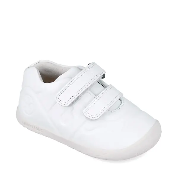 Pantofi copii, piele naturala, Biogateo Wider, Alb, Biomecanics_241160-E050-24_Pebebe