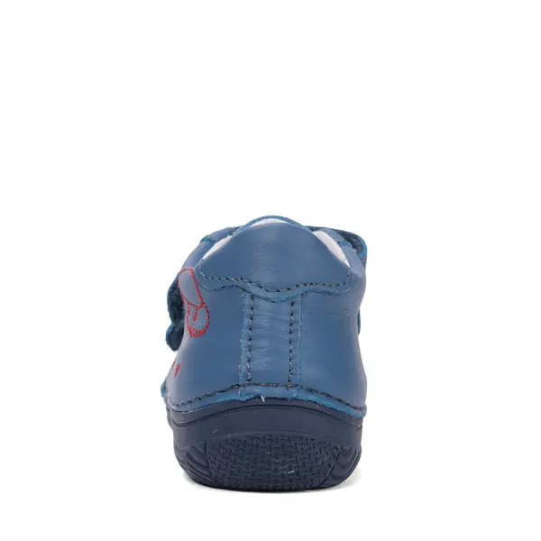 Pantofi D.D Step Baieti, piele naturala, captuseala din piele, talpa flexibila, bleumarin, design cu OZN_S082-61612A-21_Pebebe